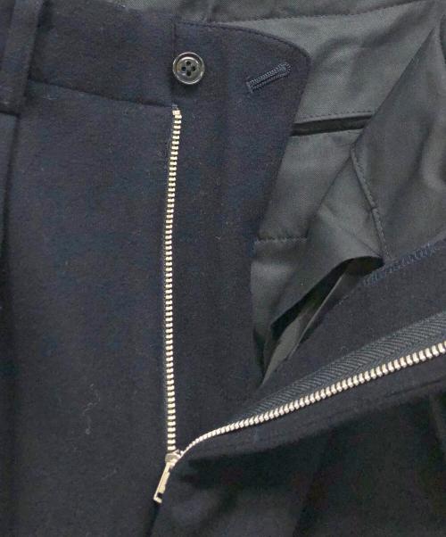 Y's for men（ワイズフォーメン）Y'S for men (ワイズフォーメン) ウール2タックパンツ ネイビー サイズ:Mの古着・服飾アイテム