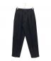 Y'S for men（ワイズフォーメン）の古着「ウール2タックパンツ」｜ネイビー