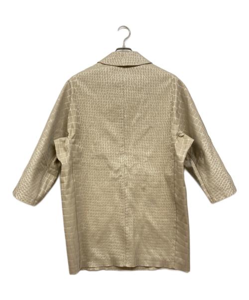 MACKINTOSH（マッキントッシュ）MACKINTOSH (マッキントッシュ) ゴム引きステンカラーコート ベージュ サイズ:34の古着・服飾アイテム