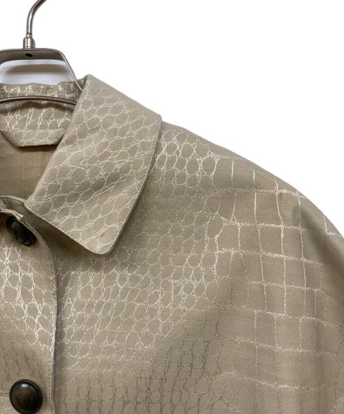 MACKINTOSH（マッキントッシュ）MACKINTOSH (マッキントッシュ) ゴム引きステンカラーコート ベージュ サイズ:34の古着・服飾アイテム