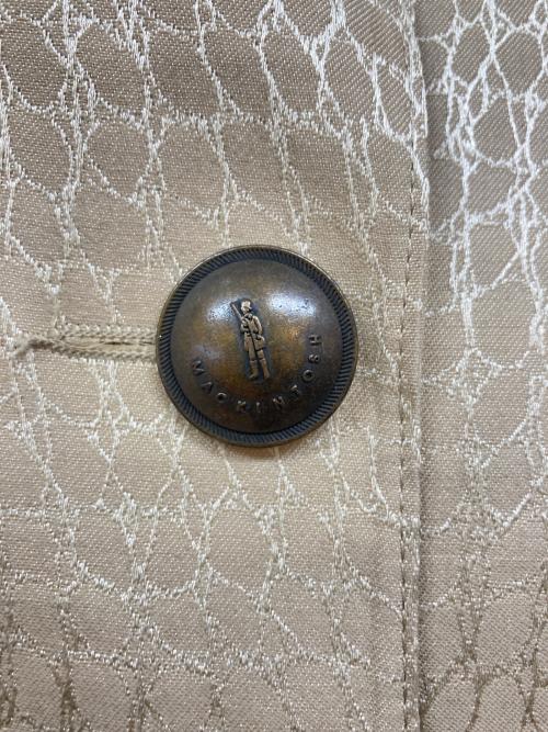 MACKINTOSH（マッキントッシュ）MACKINTOSH (マッキントッシュ) ゴム引きステンカラーコート ベージュ サイズ:34の古着・服飾アイテム