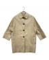 MACKINTOSH（マッキントッシュ）の古着「ゴム引きステンカラーコート」｜ベージュ