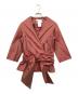 MaxMara（マックスマーラ）の古着「カシュクールシルクブラウス」｜レッド