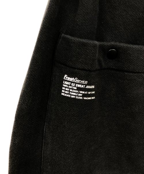 FreshService（フレッシュサービス）FreshService (フレッシュサービス) VIBTEX for FreshService SWEAT PANTS ブラック サイズ:Mの古着・服飾アイテム