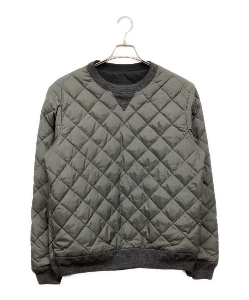 POLO GOLF（ポロ ゴルフ）POLO GOLF (ポロ ゴルフ) リバーシブルダウンプルオーバー グレー サイズ:Mの古着・服飾アイテム