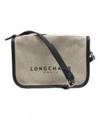 LONGCHAMPロンシャン）の古着「ロゾ エッセンシャル S クロスボディバッグ」｜アイボリー
