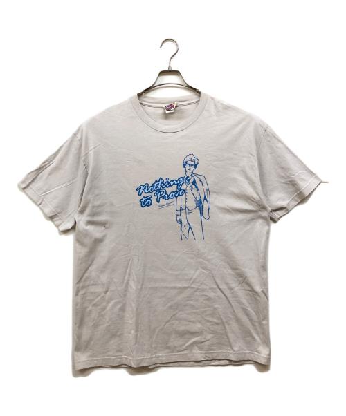 MIGHTY FINE（マイティファイン）MIGHTY FINE (マイティファイン) ナポレオン・ダイナマイト プリントTシャツ グレー サイズ:XLの古着・服飾アイテム