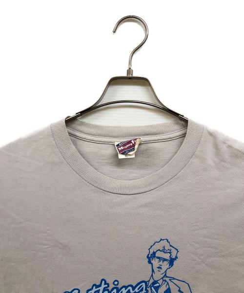 MIGHTY FINE（マイティファイン）MIGHTY FINE (マイティファイン) ナポレオン・ダイナマイト プリントTシャツ グレー サイズ:XLの古着・服飾アイテム