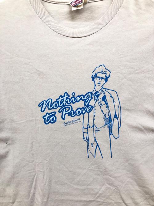 MIGHTY FINE（マイティファイン）MIGHTY FINE (マイティファイン) ナポレオン・ダイナマイト プリントTシャツ グレー サイズ:XLの古着・服飾アイテム