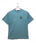stussyステューシー）の古着「LAGUNA BEACH BOWLING LEAGUE Tシャツ」｜ブルー