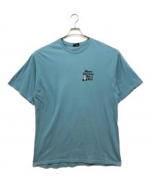 stussy（ステューシー）の古着「LAGUNA BEACH BOWLING LEAGUE Tシャツ」｜ブルー
