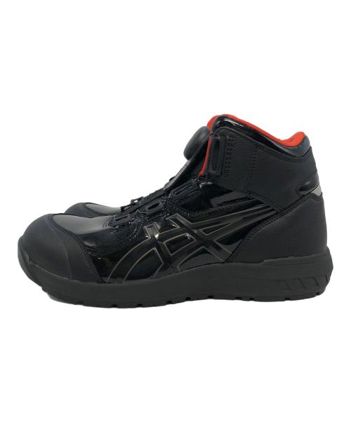 asics（アシックス）asics (アシックス) ウィンジョブ ブラック×レッド サイズ:26.5の古着・服飾アイテム