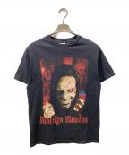DELTAデルタ）の古着「MARILYN MANSON プリントTシャツ」｜ブラック