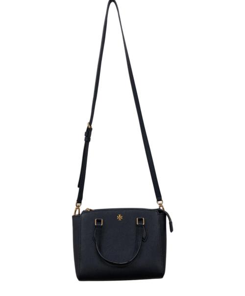TORY BURCH（トリーバーチ）TORY BURCH (トリーバーチ) 2WAYバッグ ネイビーの古着・服飾アイテム