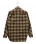 PENDLETON (ペンドルトン) オンブレチェックシャツ ブラウン サイズ:16：15000円