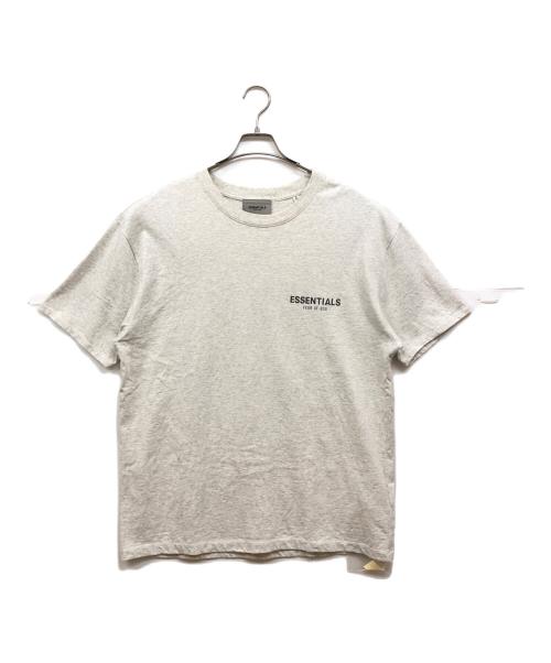 FOG ESSENTIALS（フィアオブゴッド エッセンシャル）FOG ESSENTIALS (フィアオブゴッド エッセンシャル) ロゴTシャツ グレー サイズ:Mの古着・服飾アイテム