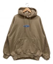 KEBOZ（ケボズ）の古着「コラボプルオーバーパーカー」｜ベージュ