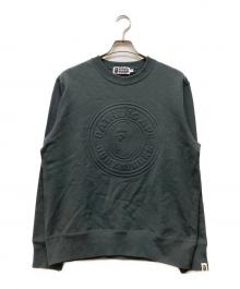 A BATHING APE（アベイシングエイプ）の古着「クルーネックスウェット」｜グレー