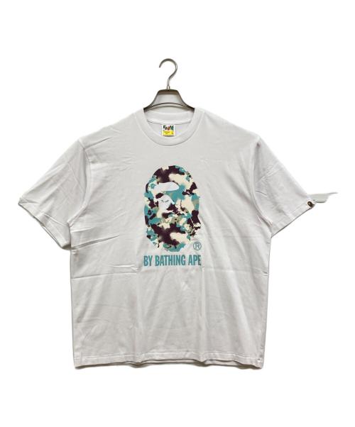 A BATHING APE（アベイシングエイプ）A BATHING APE (アベイシングエイプ) BY BATHING APE TEE ホワイト サイズ:Lの古着・服飾アイテム