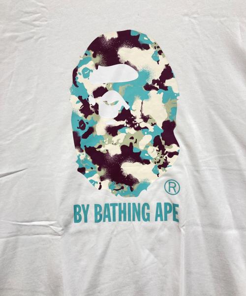A BATHING APE（アベイシングエイプ）A BATHING APE (アベイシングエイプ) BY BATHING APE TEE ホワイト サイズ:Lの古着・服飾アイテム