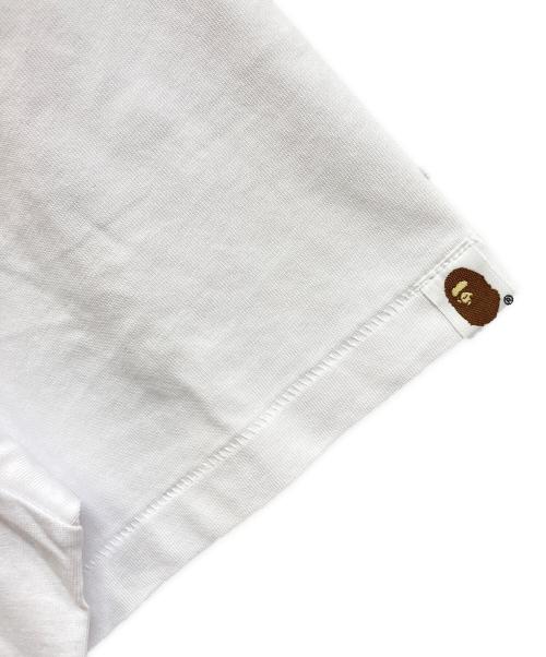 A BATHING APE（アベイシングエイプ）A BATHING APE (アベイシングエイプ) BY BATHING APE TEE ホワイト サイズ:Lの古着・服飾アイテム