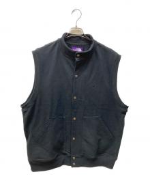 THE NORTHFACE PURPLELABEL（ザ・ノースフェイス パープルレーベル）の古着「FIELD SWEATVEST」｜ブラック