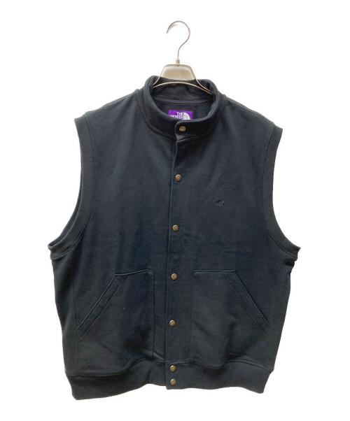 THE NORTHFACE PURPLELABEL（ザ・ノースフェイス パープルレーベル）THE NORTHFACE PURPLELABEL (ザ・ノースフェイス パープルレーベル) FIELD SWEATVEST ブラック サイズ:ＸＬの古着・服飾アイテム