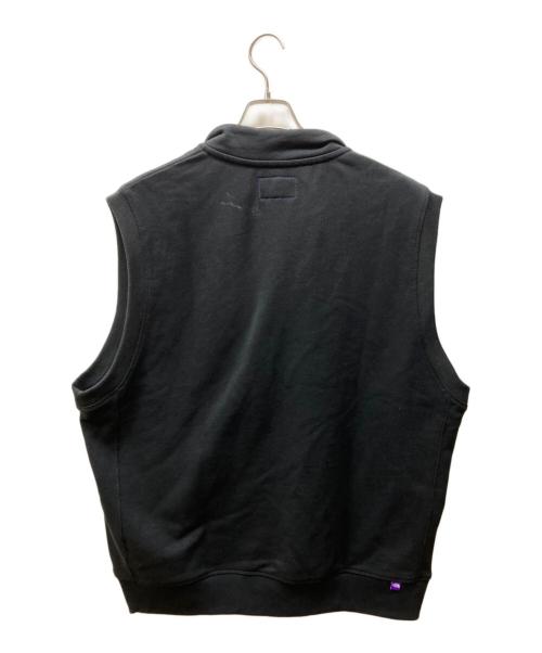 THE NORTHFACE PURPLELABEL（ザ・ノースフェイス パープルレーベル）THE NORTHFACE PURPLELABEL (ザ・ノースフェイス パープルレーベル) FIELD SWEATVEST ブラック サイズ:ＸＬの古着・服飾アイテム