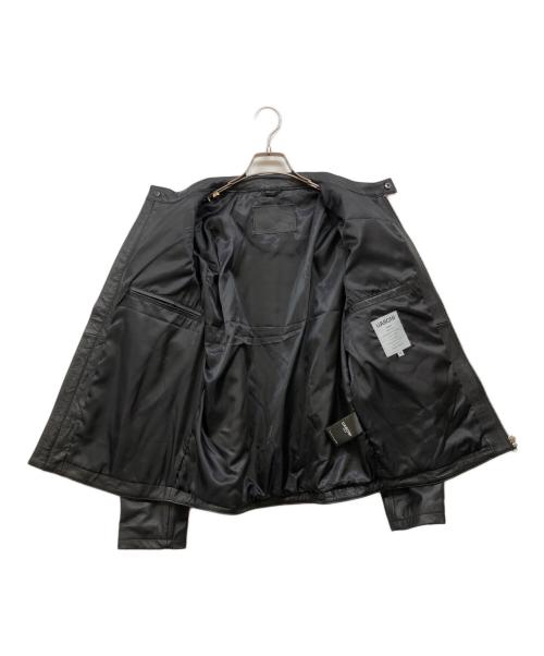 uaboni（ユアボニ）uaboni (ユアボニ) シングルライダースジャケット ブラック サイズ:48の古着・服飾アイテム