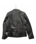 uaboni (ユアボニ) シングルライダースジャケット ブラック サイズ:48：15000円
