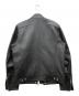 DIESEL (ディーゼル) シングルライダースジャケット ブラック サイズ:L：30000円