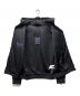 中古・古着 LOUIS VUITTON (ルイ ヴィトン) テクニカルコットン ジップアップ スウェットパーカ ブラック サイズ:L：170000円