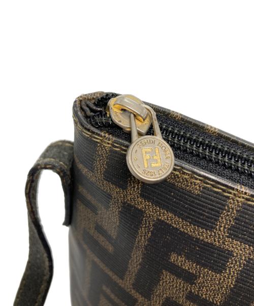 FENDI（フェンディ）FENDI (フェンディ) ショルダーバッグ ブラウンの古着・服飾アイテム