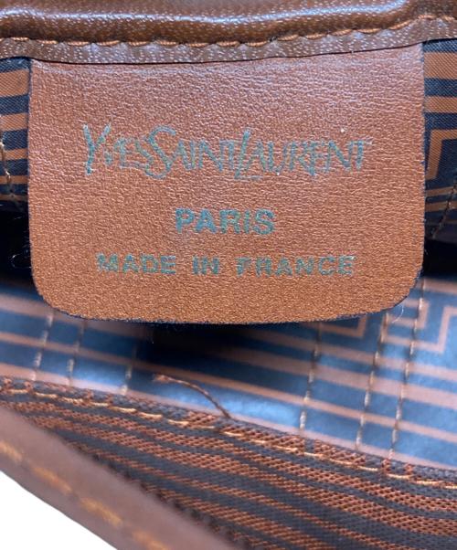 Yves Saint Laurent（イヴサンローラン）Yves Saint Laurent (イヴサンローラン) ヴィンテージボストンバッグ ブラウンの古着・服飾アイテム