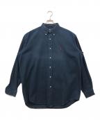 RALPH LAURENラルフローレン）の古着「ボタンダウンシャツ」｜ネイビー