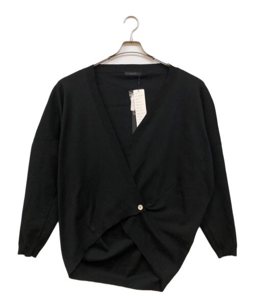 lelill（レリル）lelill (レリル) カーディガン ブラック サイズ:38 未使用品の古着・服飾アイテム