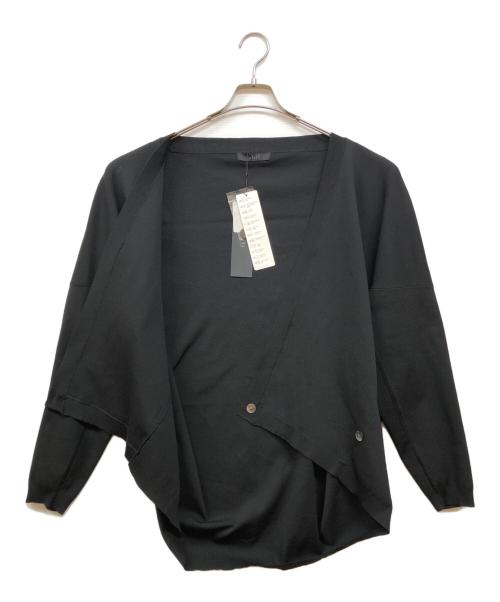 lelill（レリル）lelill (レリル) カーディガン ブラック サイズ:38 未使用品の古着・服飾アイテム