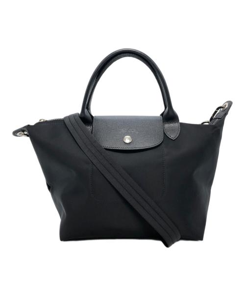 LONGCHAMP（ロンシャン）LONGCHAMP (ロンシャン) ル プリアージュ ネオ トートバッグ ブラックの古着・服飾アイテム