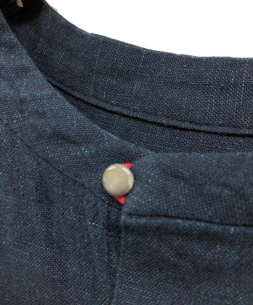 Pal'las Palace（パラスパレス）PAL'LAS PALACE (パラスパレス) プルオーバーシャツワンピース インディゴ サイズ:２の古着・服飾アイテム