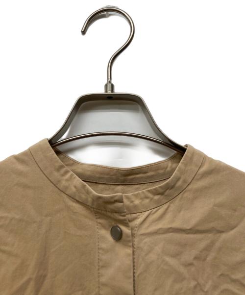 UNTITLED（アンタイトル）UNTITLED (アンタイトル) 2WAY フレアシャツドレス ベージュ サイズ:3の古着・服飾アイテム