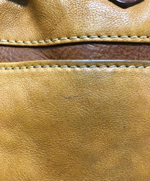 genten（ゲンテン）genten (ゲンテン) Avvolge トートバッグ ブラウンの古着・服飾アイテム