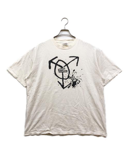 ONEITA（オニータ）ONEITA (オニータ) プリントTシャツ ホワイト サイズ:XLの古着・服飾アイテム