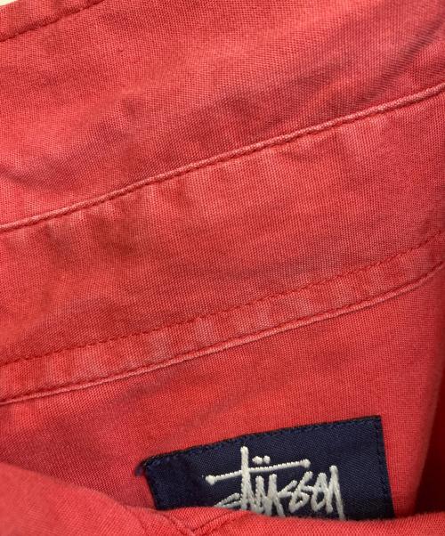 stussy（ステューシー）stussy (ステューシー) 半袖シャツ レッド サイズ:Ｓの古着・服飾アイテム