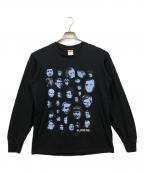 SUPREMEシュプリーム）の古着「FACES L/S TEE」｜ブラック