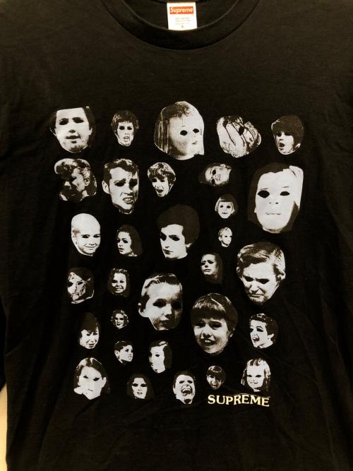 SUPREME（シュプリーム）Supreme (シュプリーム) FACES L/S TEE ブラック サイズ:Sの古着・服飾アイテム