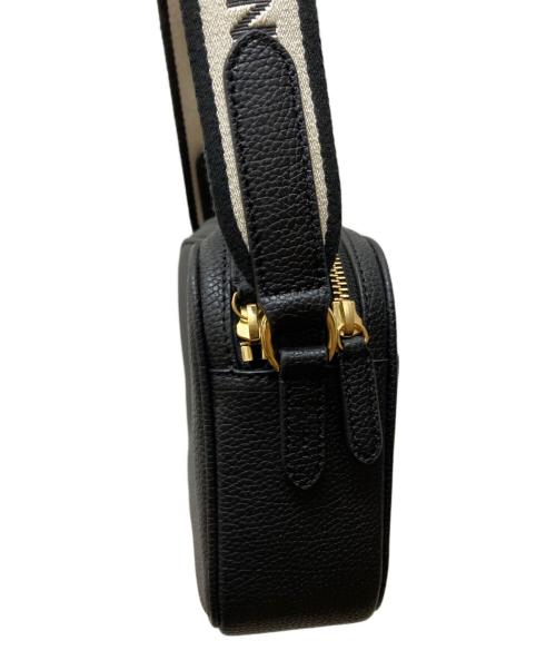 LAUREN RALPH LAUREN（ローレンラルフローレン）LAUREN RALPH LAUREN (ローレンラルフローレン) ロゴショルダーバッグ ブラックの古着・服飾アイテム