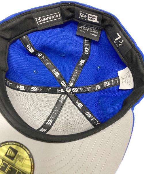 SUPREME（シュプリーム）Supreme (シュプリーム) New Era (ニューエラ) ボーンズボックスロゴキャップ レッド×ブルー サイズ:不明の古着・服飾アイテム