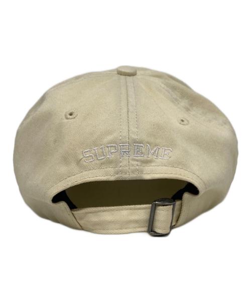SUPREME（シュプリーム）Supreme (シュプリーム) キャップ ホワイト×イエロー サイズ:不明の古着・服飾アイテム
