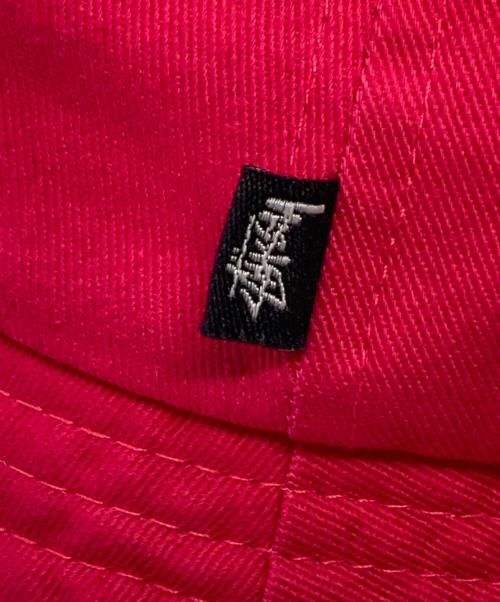 stussy（ステューシー）stussy (ステューシー) バケットハット ピンクの古着・服飾アイテム