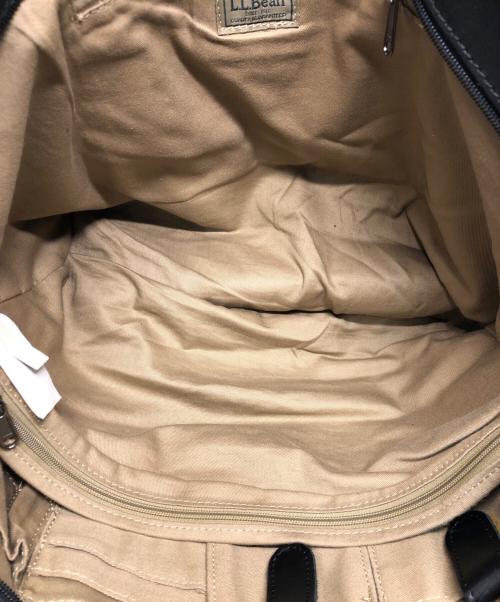 L.L.Bean（エルエルビーン）L.L.Bean (エルエルビーン) レザートートバッグ ブラックの古着・服飾アイテム